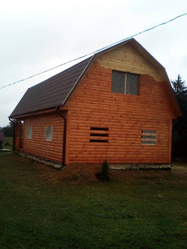 Дом-Баня из бруса готовые срубы с установкой-10 дней Новополоцк 3